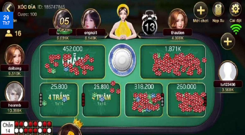 chiến thuật đặt cược tài xỉu online