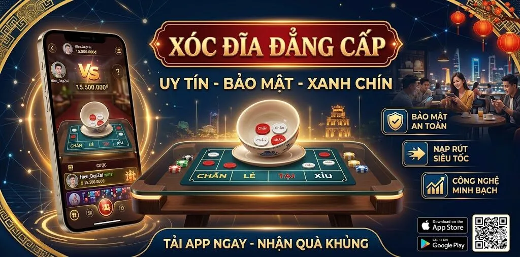 App xóc đĩa uy tín 2026